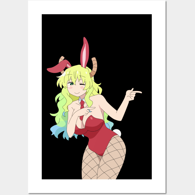 Lucoa Bunny Girl Wall Art by MigiDesu